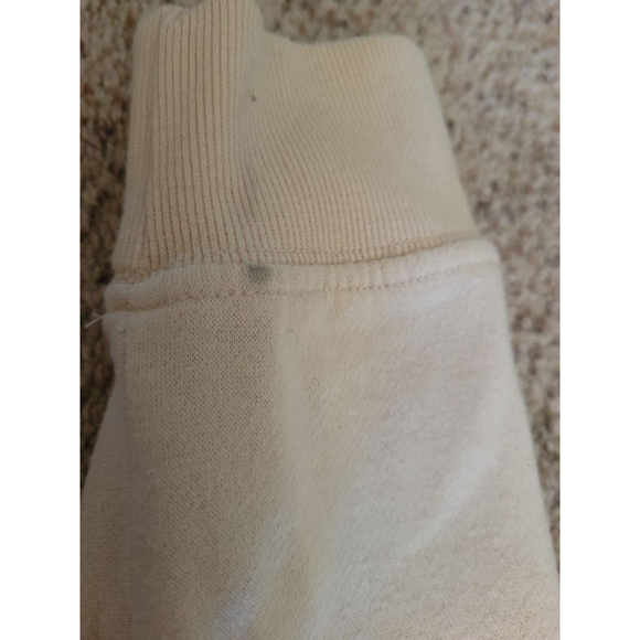 Hippie Rose Beige Sweatshirt Size M - Picture 7 of 8